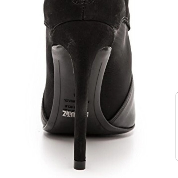 Schultz black booties. - Picture 5 of 6